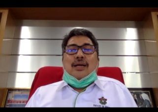 Waki Rektor Bidang Akademik Unhas Prof. Dr. Ir. Muh. Restu, MP., mengapresiasi kerja sama Unhas dengan BI. Foto: Istimewa